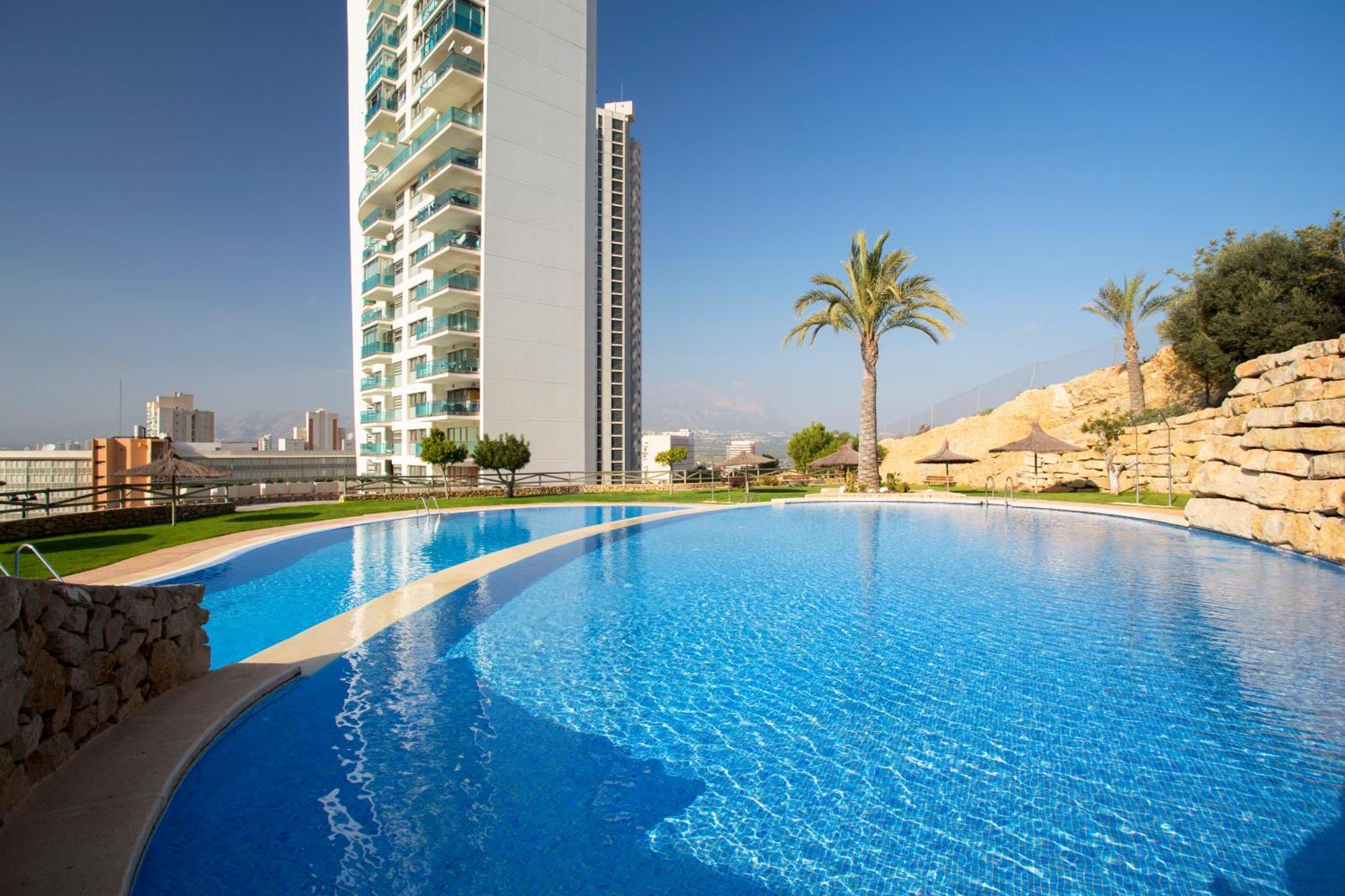 Planta 28 - 2 Dormitorios Con Vistas เบนิดอร์ม ภายนอก รูปภาพ